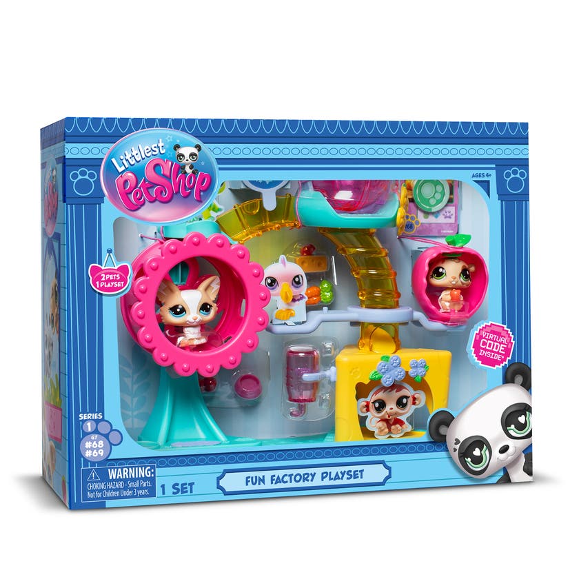 Littlest Petshop, Fun Factory Playground Lekesett