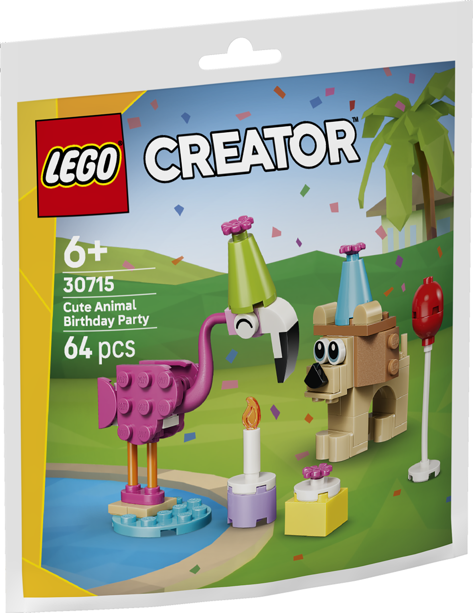 LEGO Bursdagsfest med søte dyr 30715
