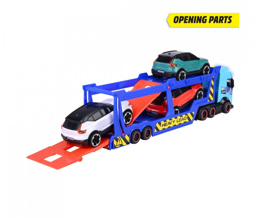 Dickie Toys Volvo FH 16 Biltransportør & Volvo XC40 Recharge