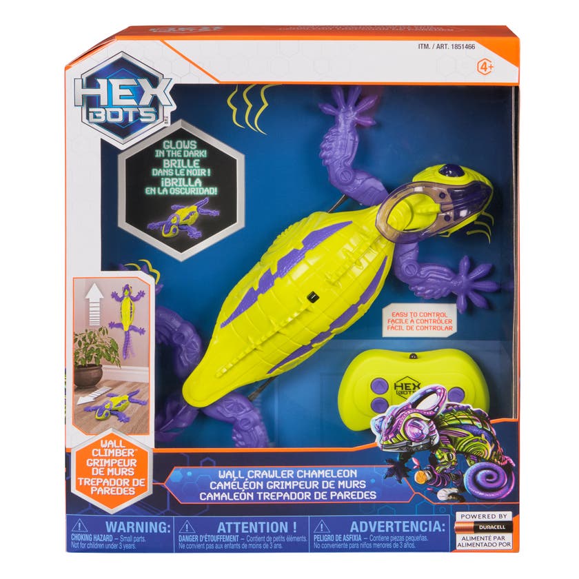 Hex Bots Wall Crawler Chameleon Asst.