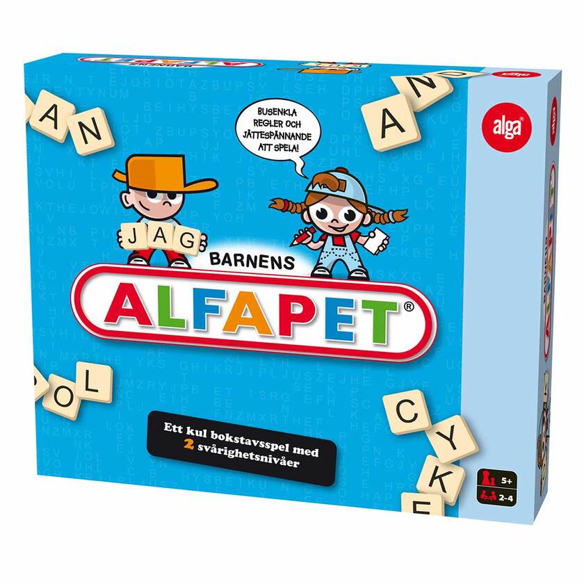 Alga, Barnas Alfapet