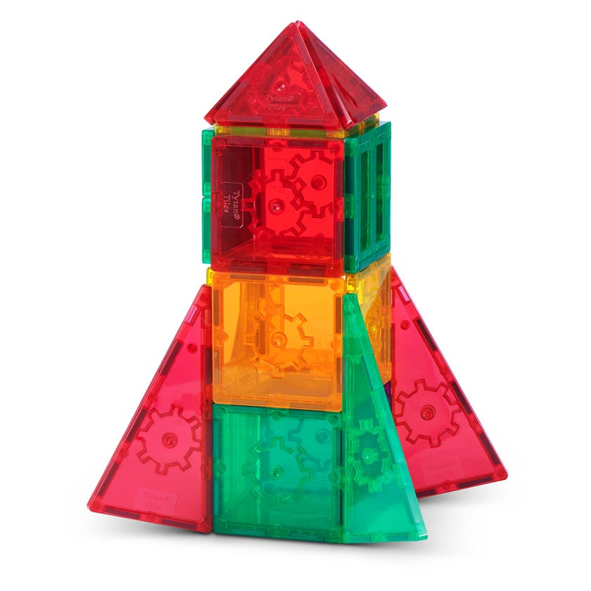 TYTAN Magnetiske byggeplater 60-sett