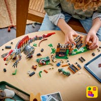 LEGO® Dinosaurflukt med spinosaurus 77982