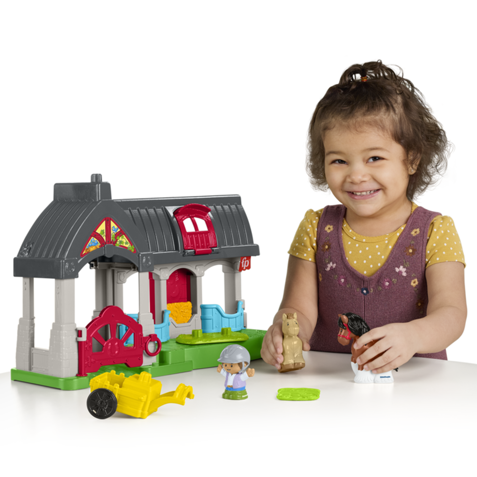 Fisher Price Little People Stable Playset