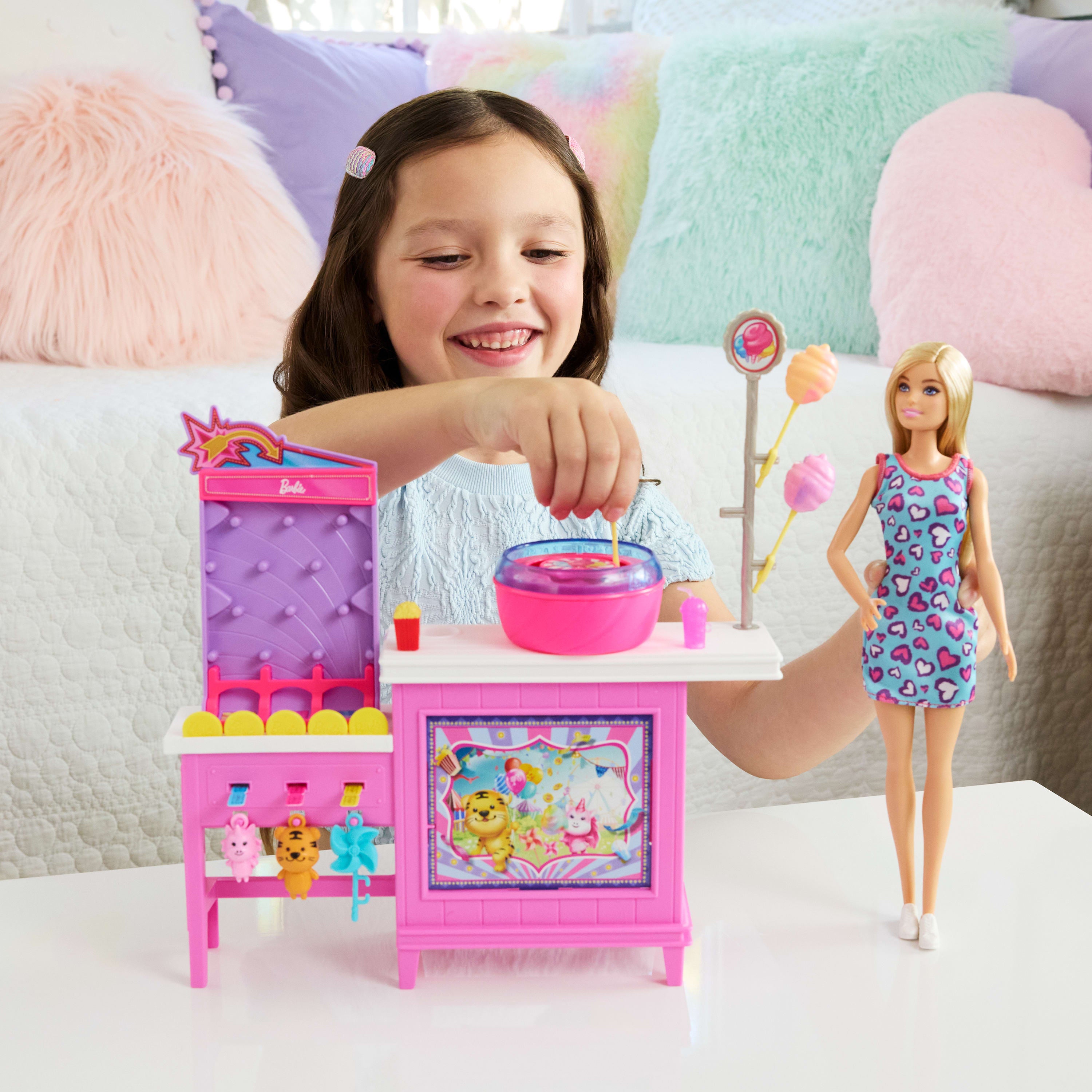 Barbie Mysteries Cotton Candy & Games Playset