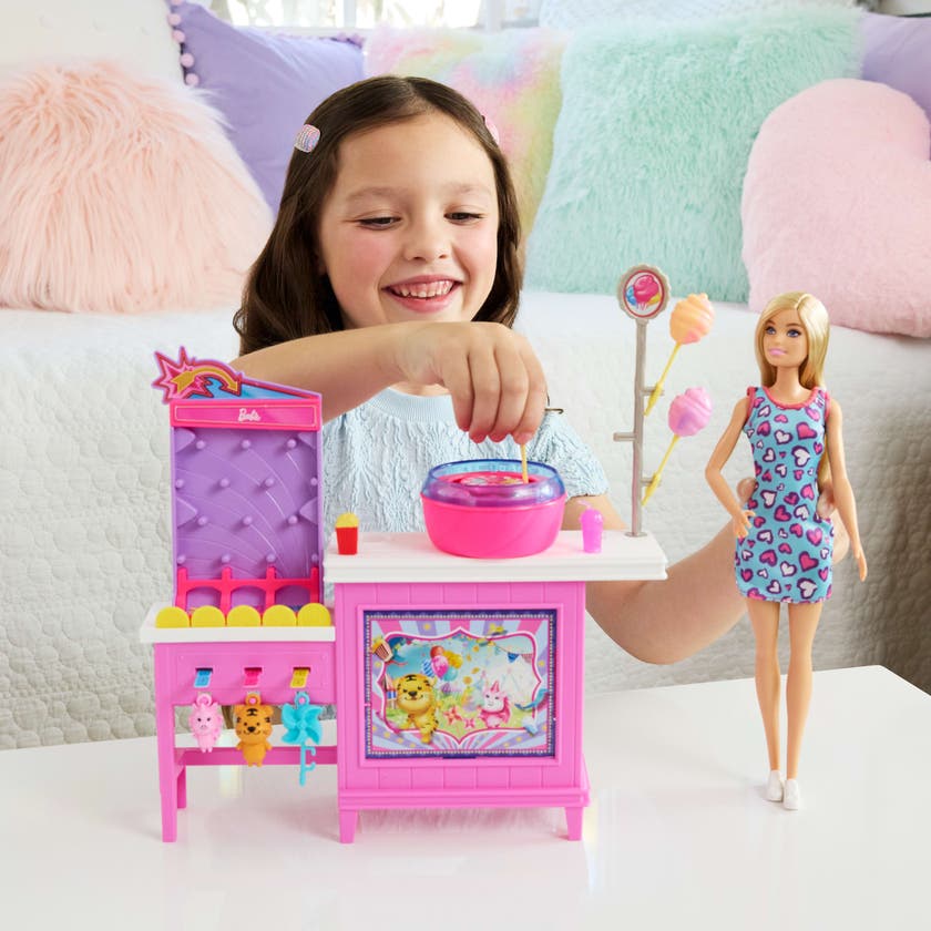 Barbie Mysteries Cotton Candy & Games Playset