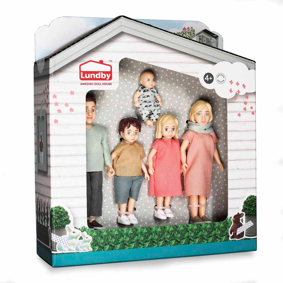 Lundby, Dukkesett Familie Charlie