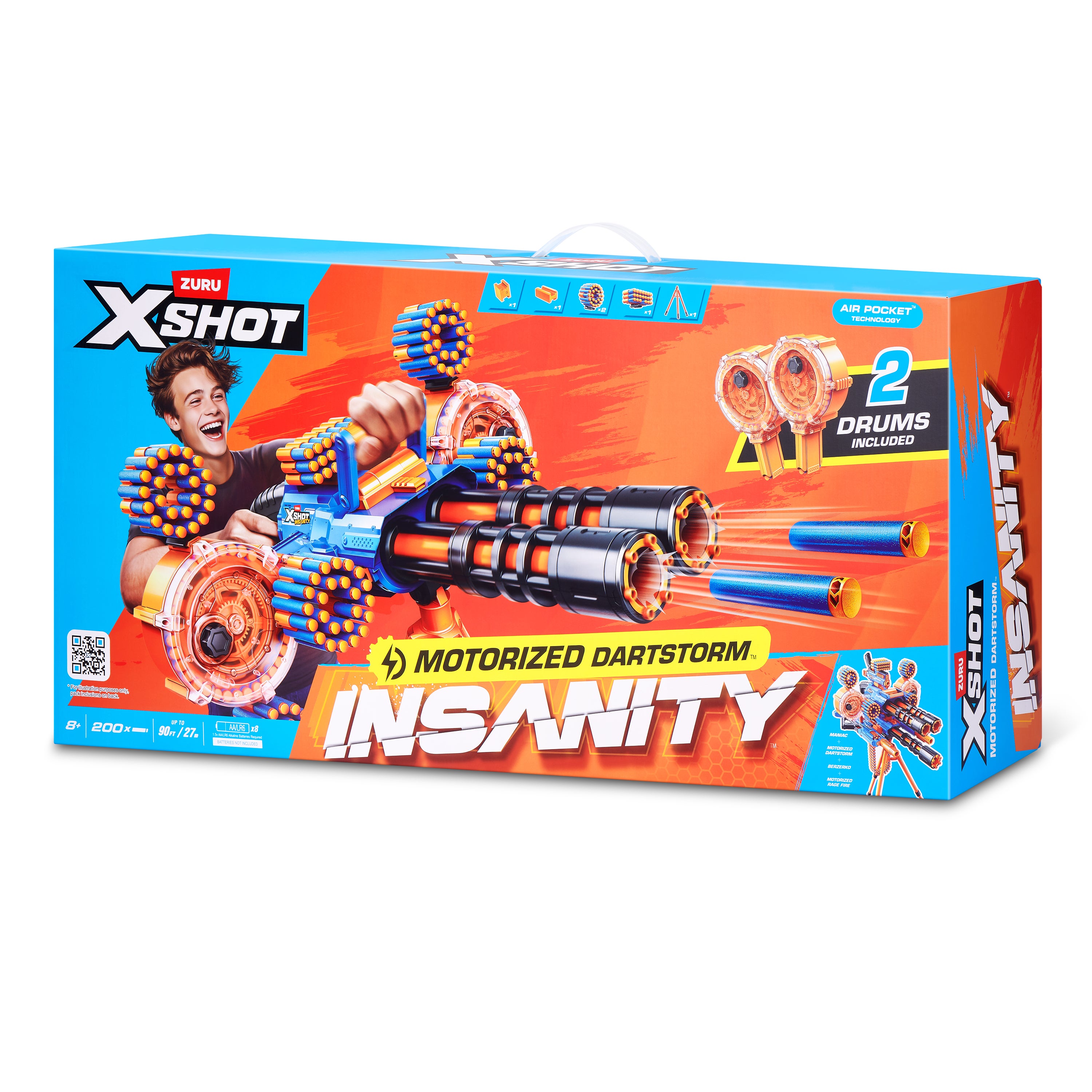 XSHOT Insanity Motorisert Blaster
