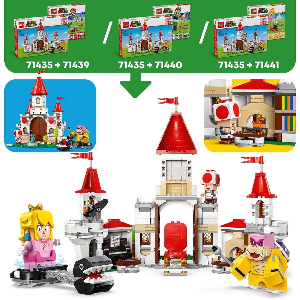 LEGO Super Mario 71435, Kamp mot Roy ved Peachs slott
