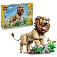 LEGO® Creator 3-i-1 Ville dyr: Majestetisk løve 31386
