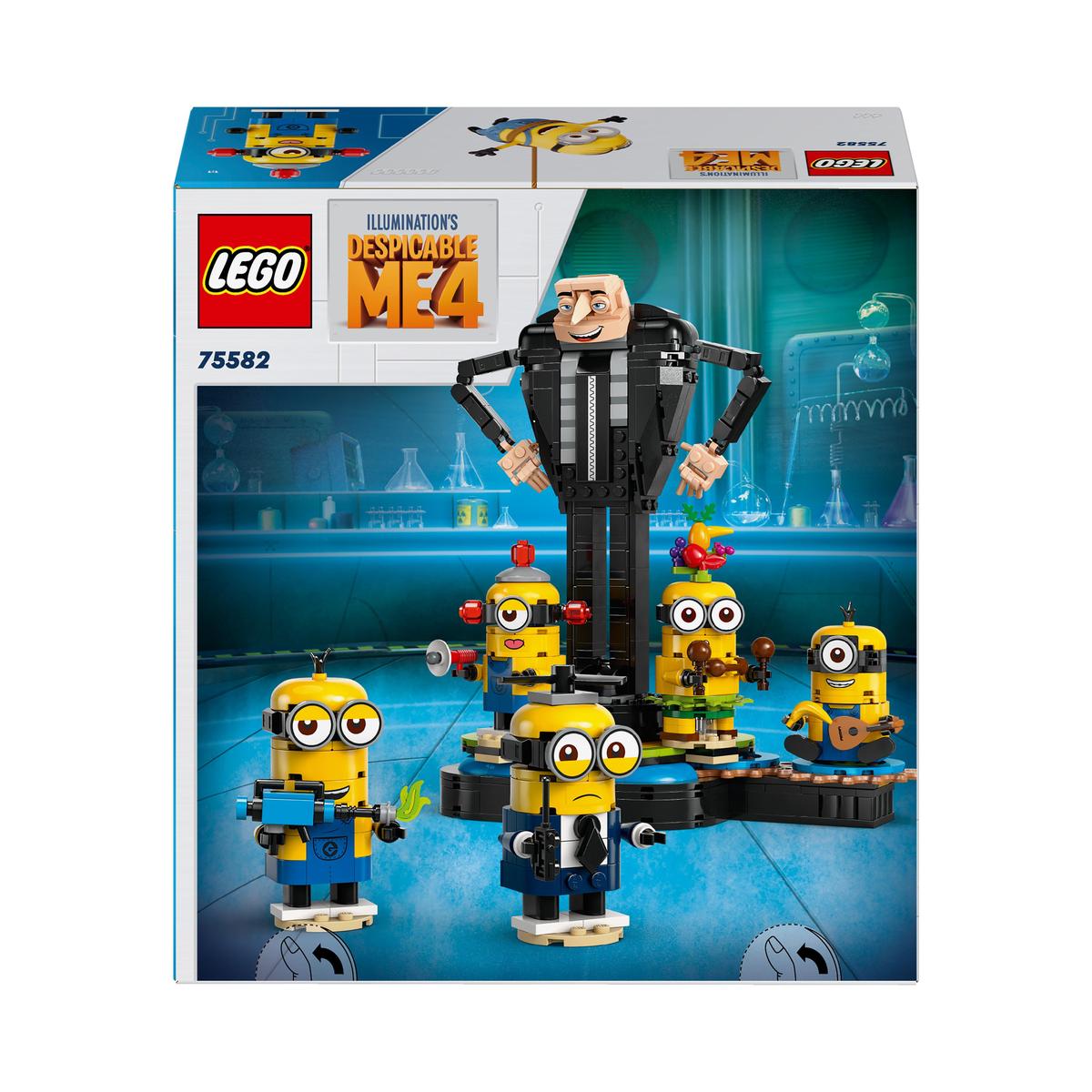 LEGO Despicable Me 75582, Bygget Gru med minions