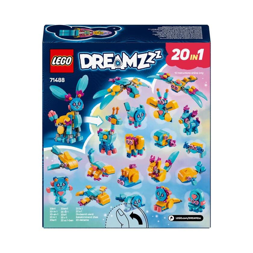 LEGO DREAMZzz 71488, Bunchus kreative dyreventyr