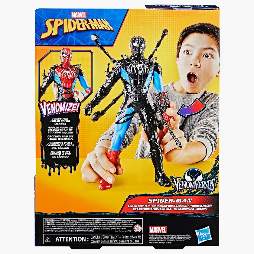 Spider-Man 11 Inch VenomVersus Spider-Man Liquid Shifter