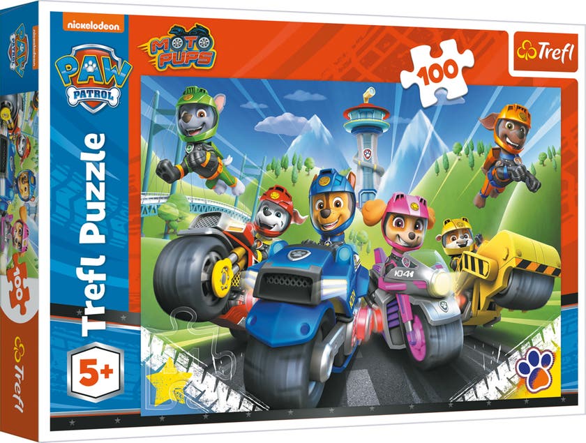 Trefl PAW Patrol puslespill 100 brikker