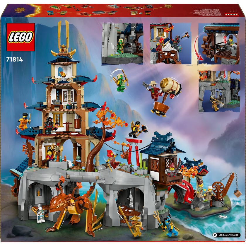 LEGO Ninjago 71814, Turneringens tempelby