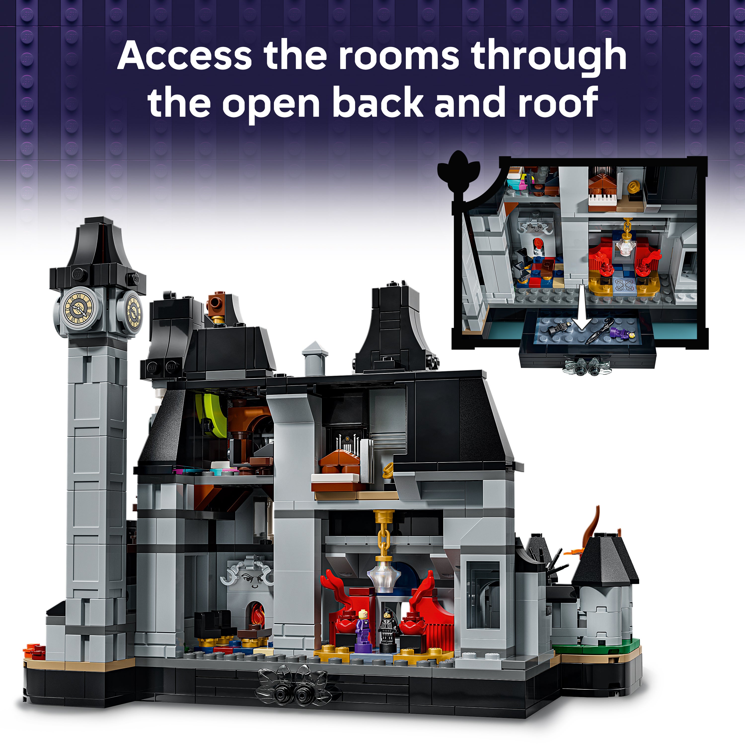 LEGO® Wednesday Nevermore Academy 76788