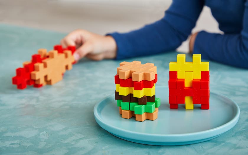 Plus-Plus BIG Aktivitet, Mat