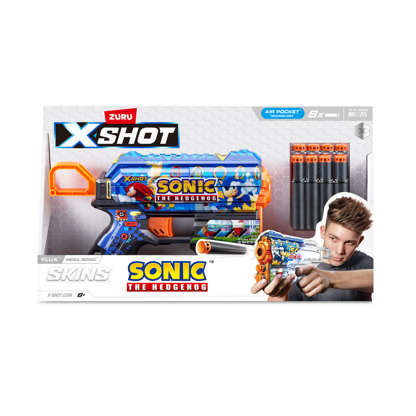 XSHOT SKINS-FLUX (8 piler) SONIC