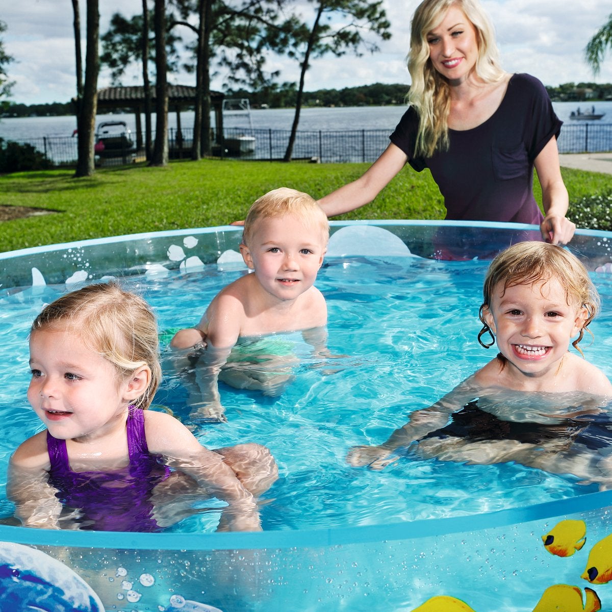 Bestway, Veggbasseng 183x38 cm 749L