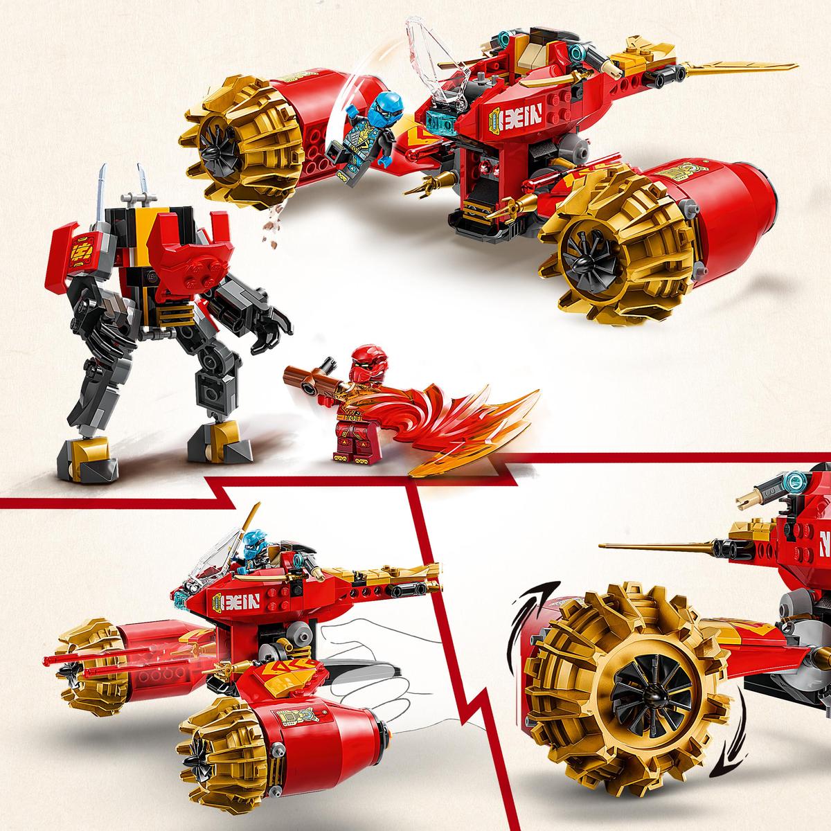 LEGO Ninjago 71830, Kais robotstormfører