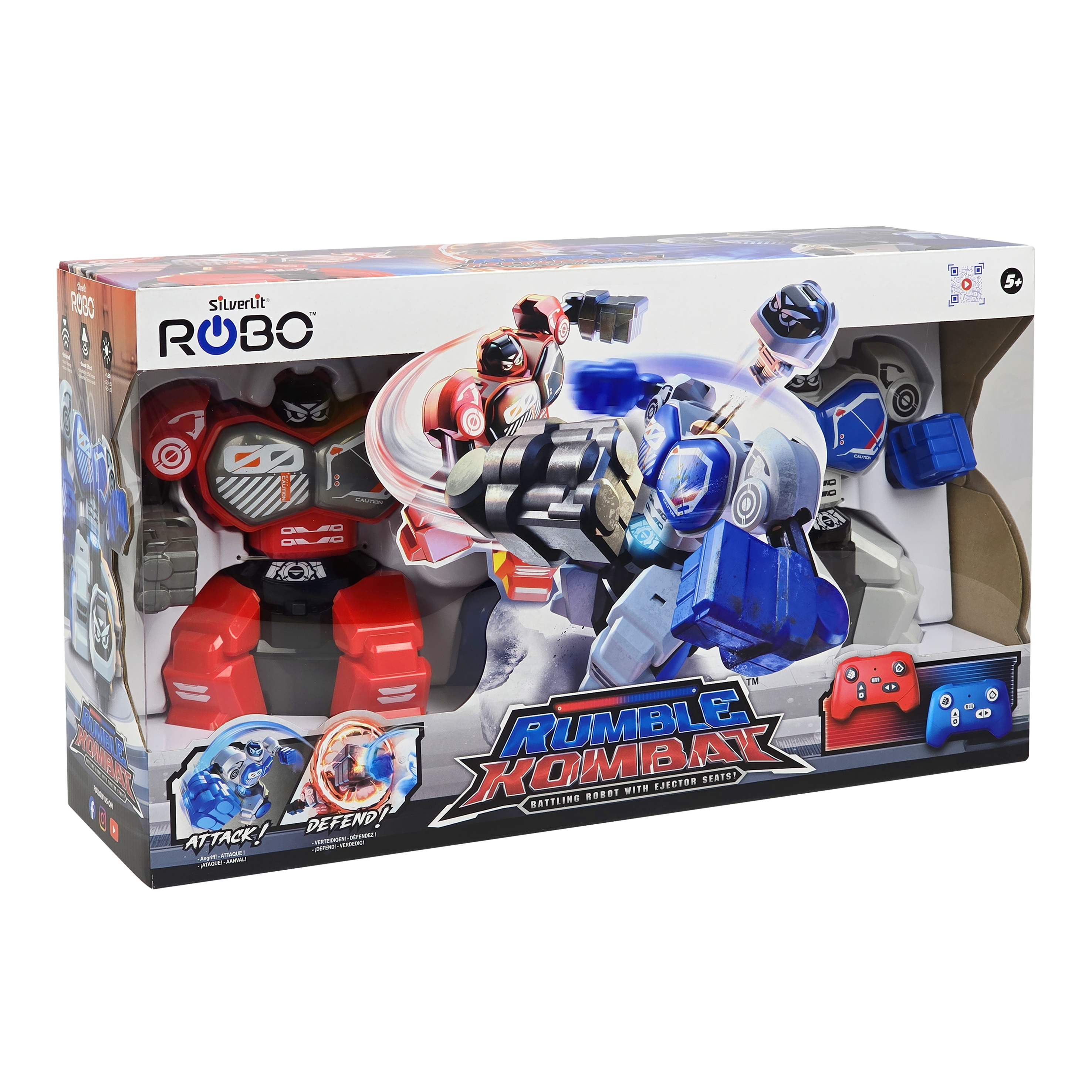 Silverlit Rumble Kombat radiostyrt stridsroboter