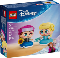 Miniatyrer av Anna og Elsa