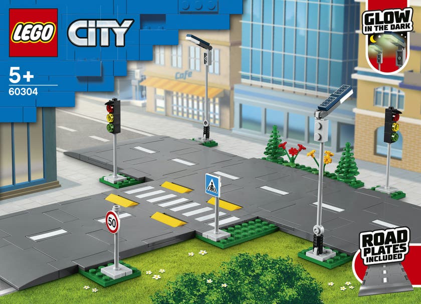 LEGO City Town 60304, Veiplater