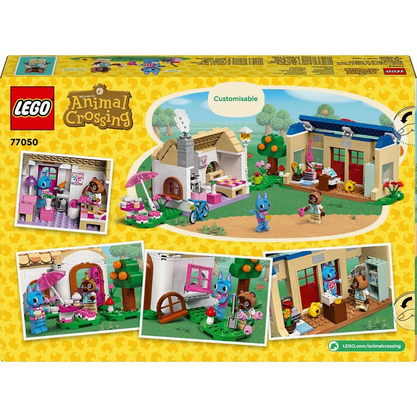 LEGO Animal Crossing 77050, Nooks Kurv & huset der Rosie bor