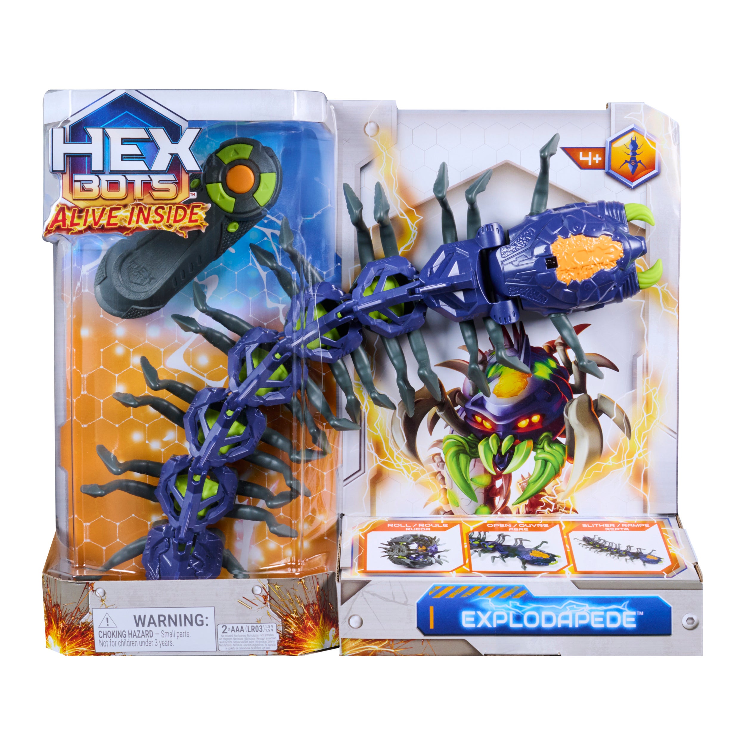 Hex Bots Exploding Centipede Fjernstyrt