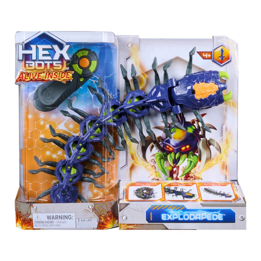 Hex Bots Exploding Centipede Fjernstyrt