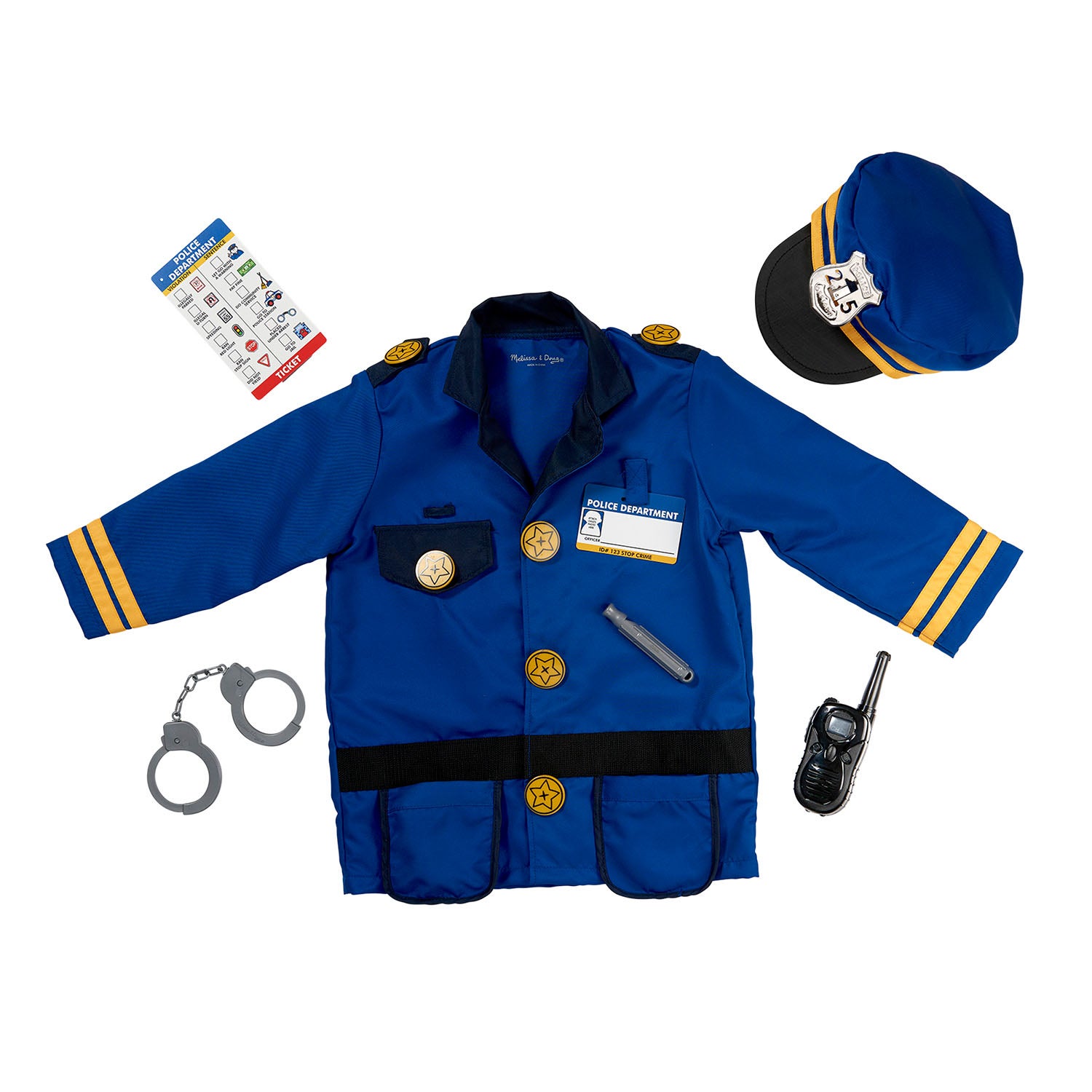 Role Play Costume Set Police Officer