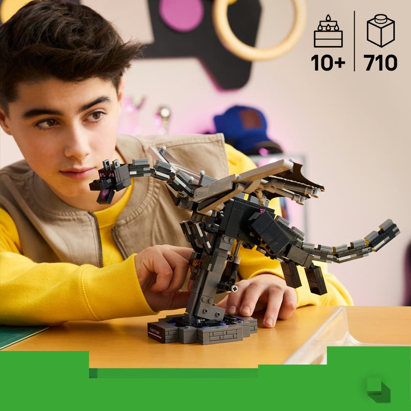 LEGO® Minecraft® Enderdragen. Dekor 21595