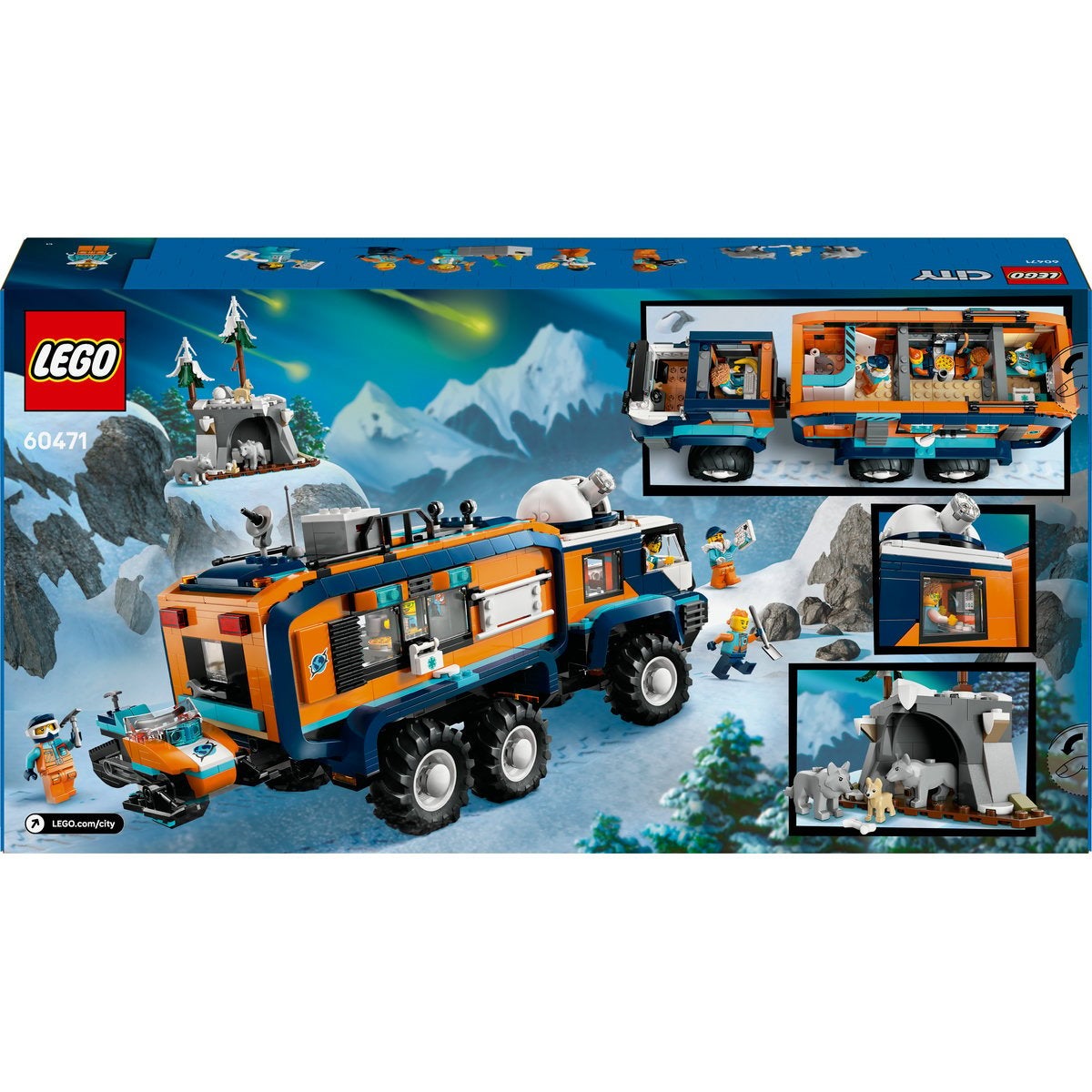 LEGO City 60471, Polarutforskernes laboratoriebil