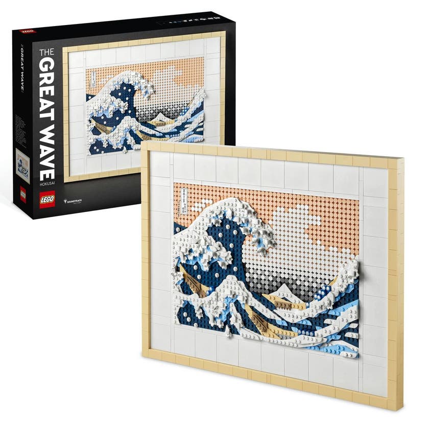 LEGO Art 31208, Hokusai – Under bølgen utenfor Kanagawa