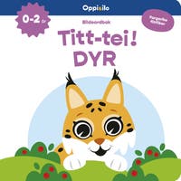 Tittei! DYR – filtklaffebok 0–2 år NO