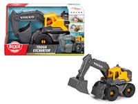 Dickie Toys Volvo Tough Gravemaskin, 26 cm