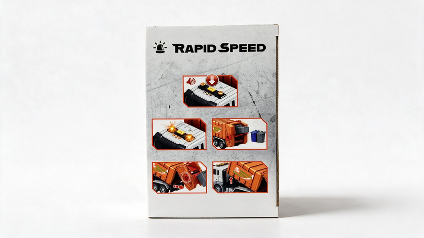 Rapid Speed, Søppelbil orange
