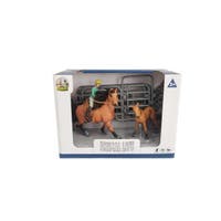 Animal Life, hest med svart man og rytter