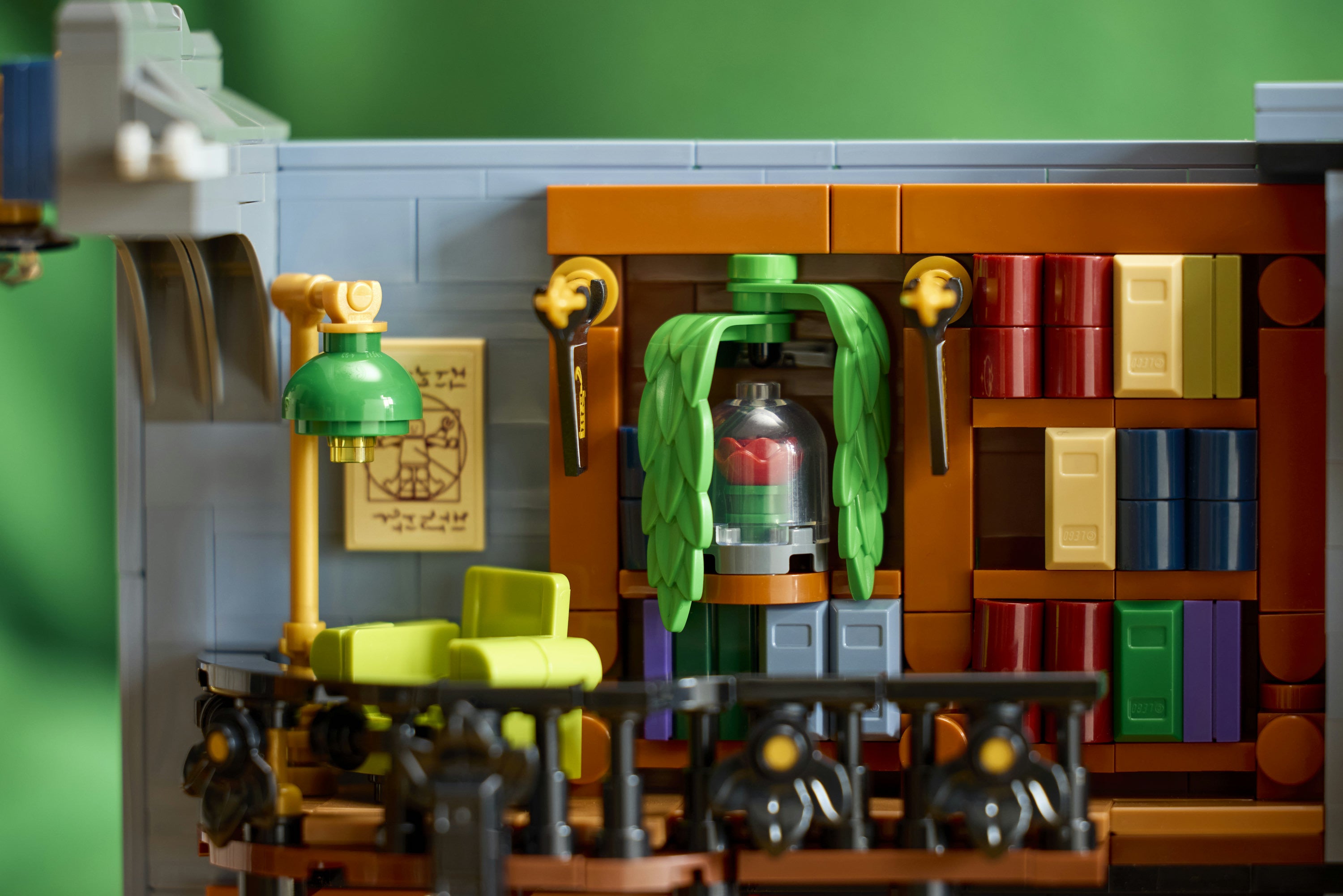 LEGO® Icons Bokhandel bokhylle 11379