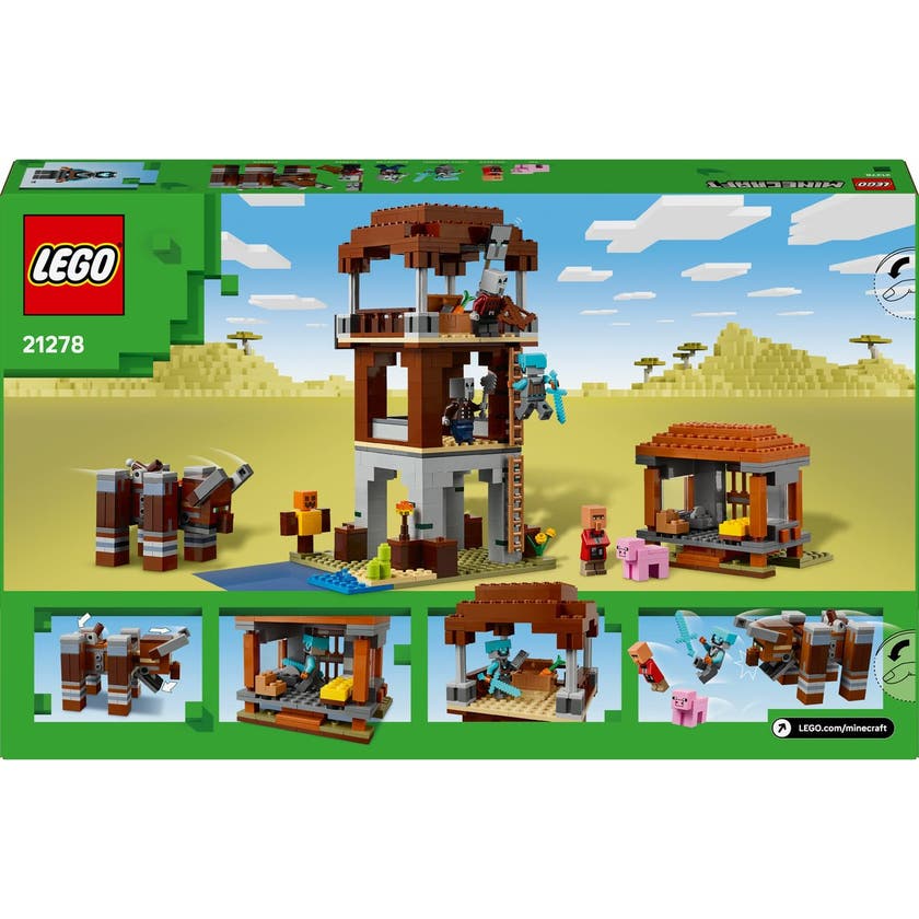 LEGO Minecraft 21278, Plyndringvaktstårn og villokse