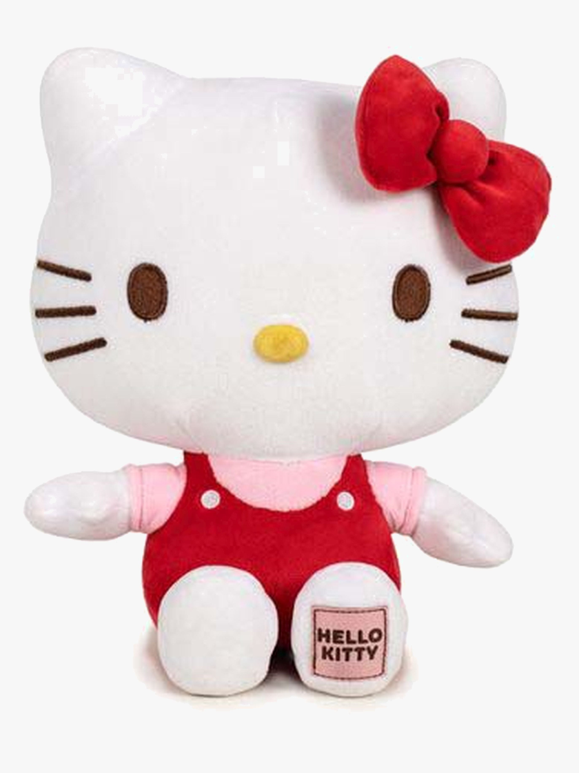 Hello Kitty Kosedyr 25 cm Rød