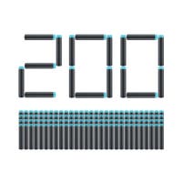XSHOT Excel 200PK Refill Piler Foliepose