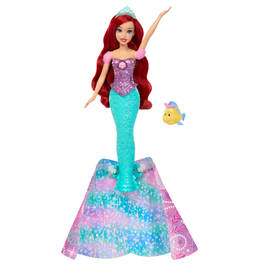 Disney Princess Ariel forvandlingsdukke