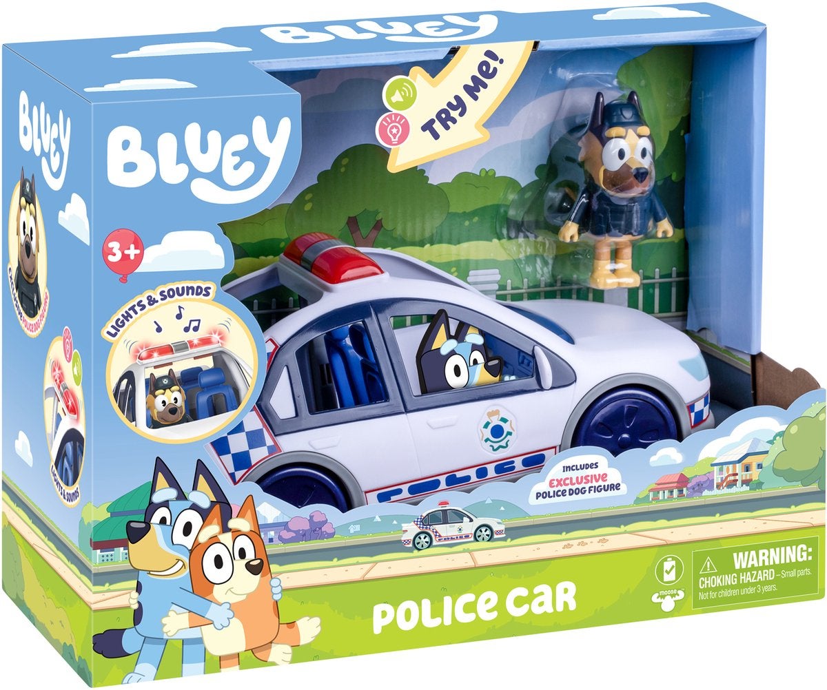 BLUEY Politistasjon med lyd og lyseffekter