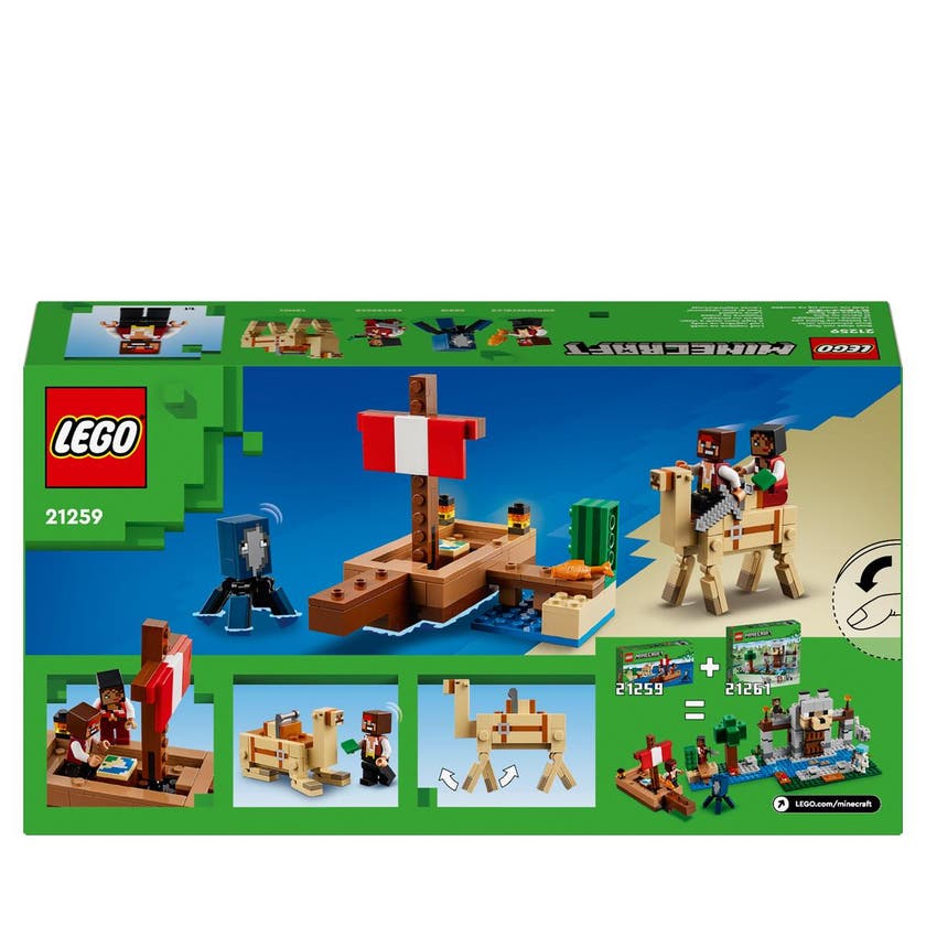 LEGO Minecraft 21259, Piratskipsreisen
