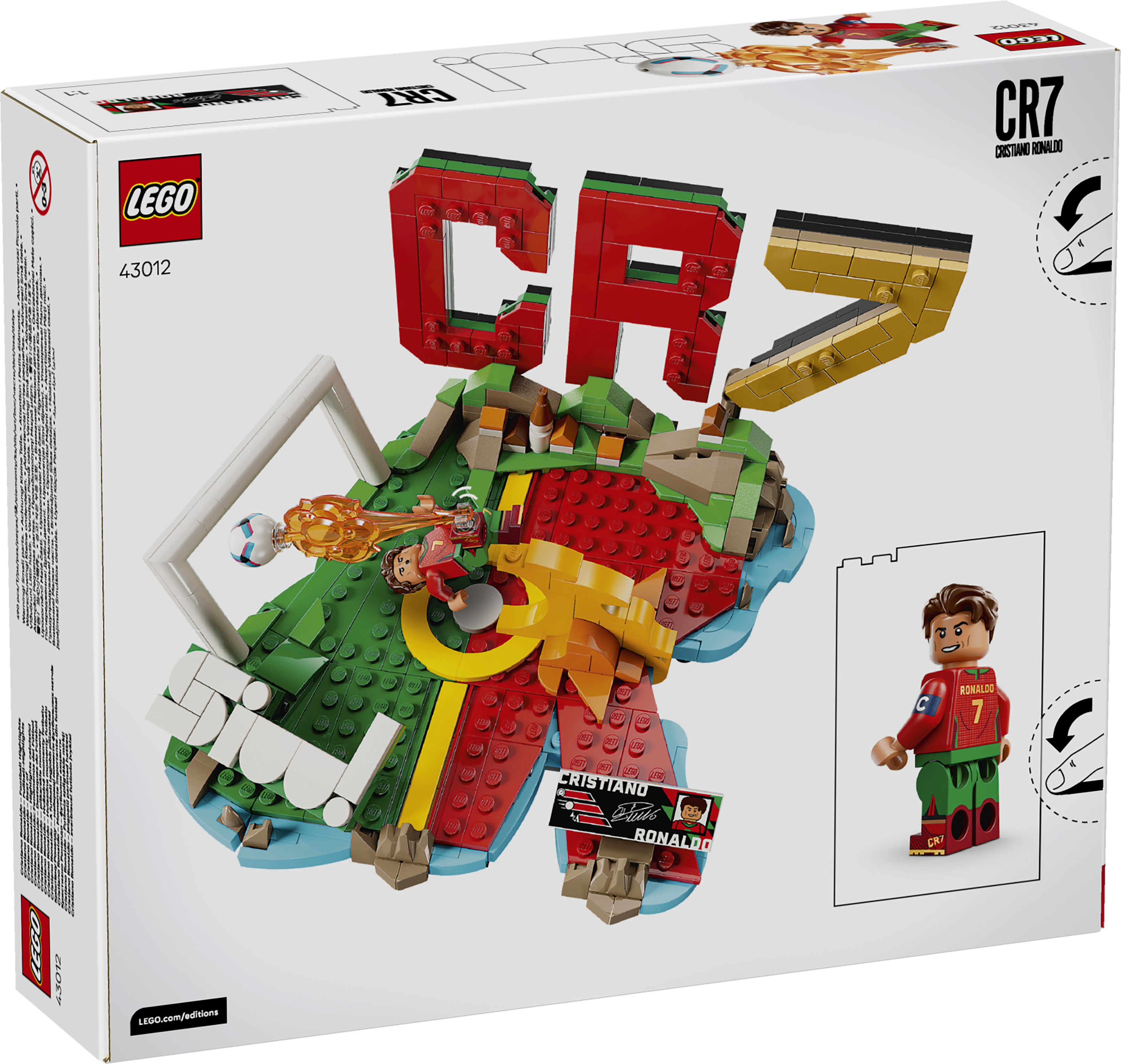 LEGO® Editions Cristiano Ronaldo – fotball-høydepunkter 43012