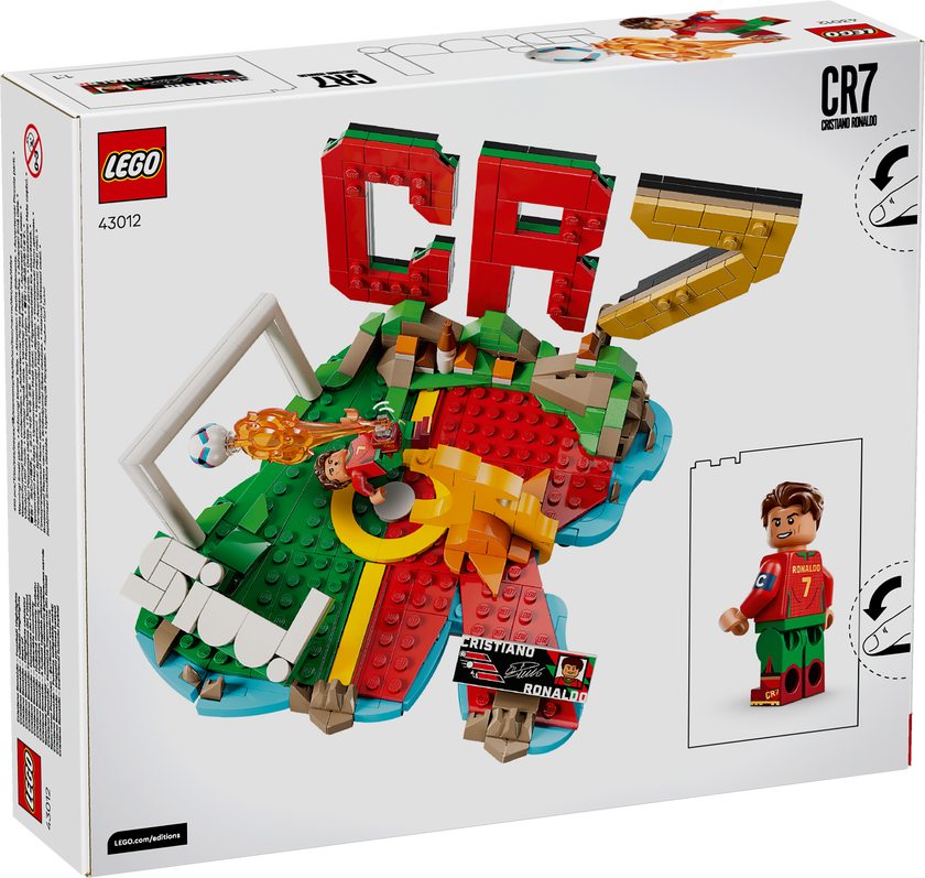 LEGO® Editions Cristiano Ronaldo – fotball-høydepunkter 43012