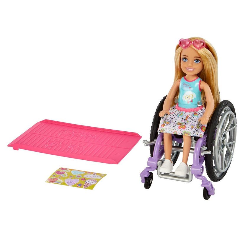 Barbie Chelsea med rullestol