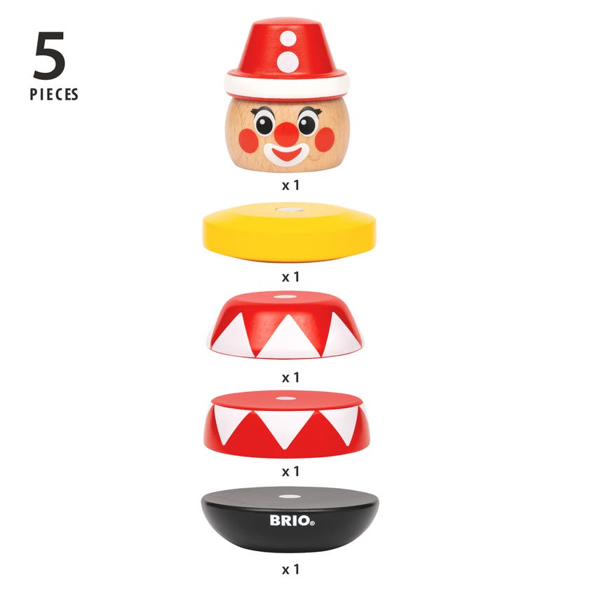 BRIO - Magnetic Stacking Clown