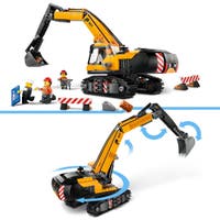 LEGO City 60420, Gul gravemaskin
